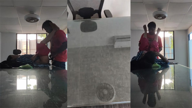 Ye Kya Kar Rahe Ho Sahab Mera Mard Dekh Lega – Office Girl Fucking