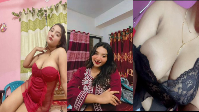 Bengali Babe Pressing Boobs & Show Pussy