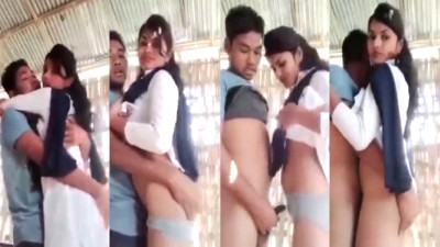 18yr College – Couple Outdoor Fucking