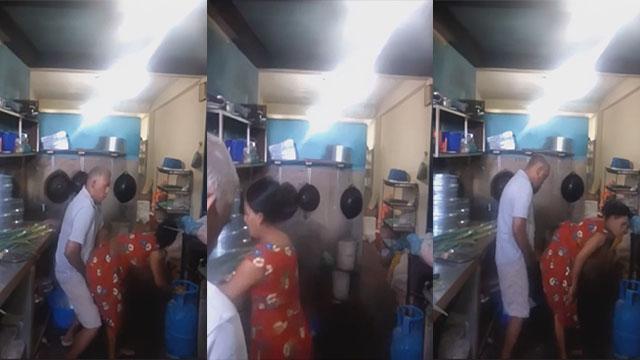 Horny Old Man Fucking On Kitchen Free