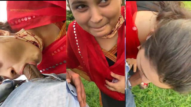 Desi Telugu Girl Village Outdoor Deep Blowjob Session