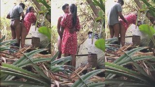Horny Village College Girl Hot Outdoor Fuck Mms Video