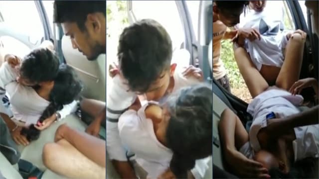 Indian Hot Girl Group Sex In Car – Desimms69 – Indian
